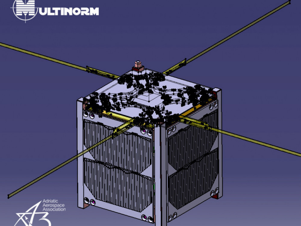 Satelit će biti obložen posebnim solarnim ćelijama