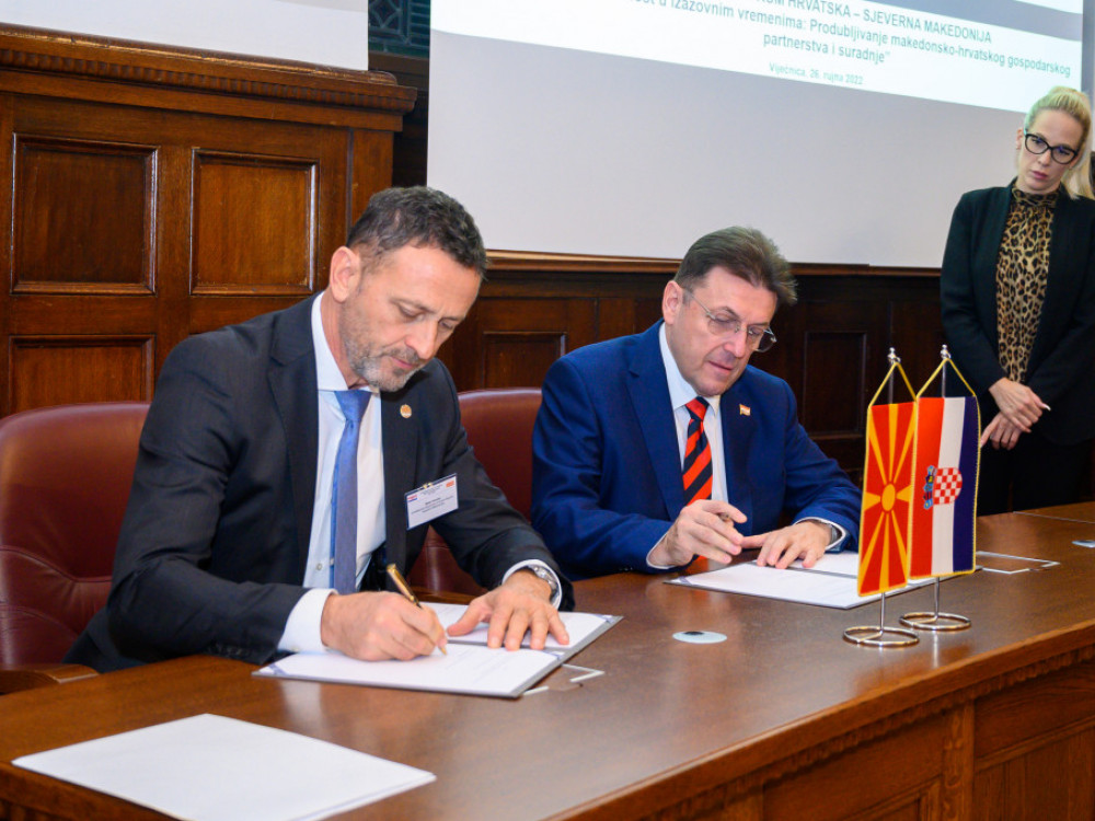 Gopodarske komore Hrvatske i Sjeverne Makedonije jačaju suradnju