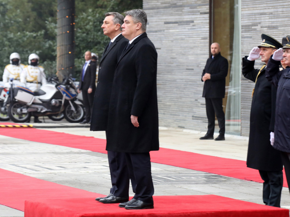 Borut Pahor doputovao u Zagreb na svoj posljednji službeni posjet