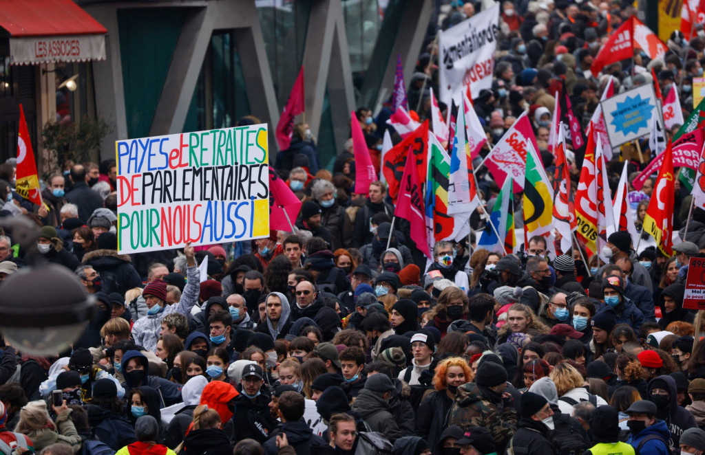 Francuska po drugi put ovaj mjesec prosvjeduje zbog mirovinske reforme