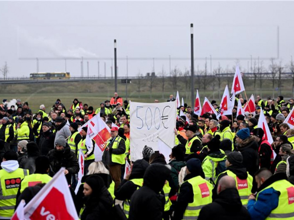 Njemačke zračne luke spremaju se za novi štrajk u petak