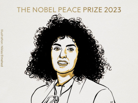 Pritvorena iranska aktiviskinja dobitnica je Nobela za mir