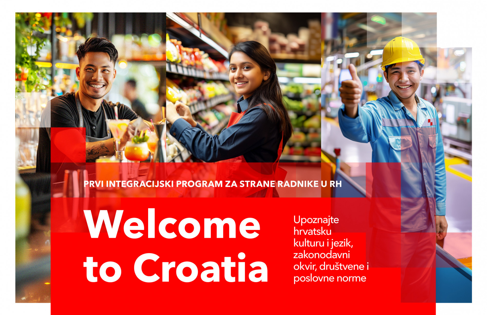 Kreće prvi program edukacija za integraciju stranih radnika u Hrvatskoj