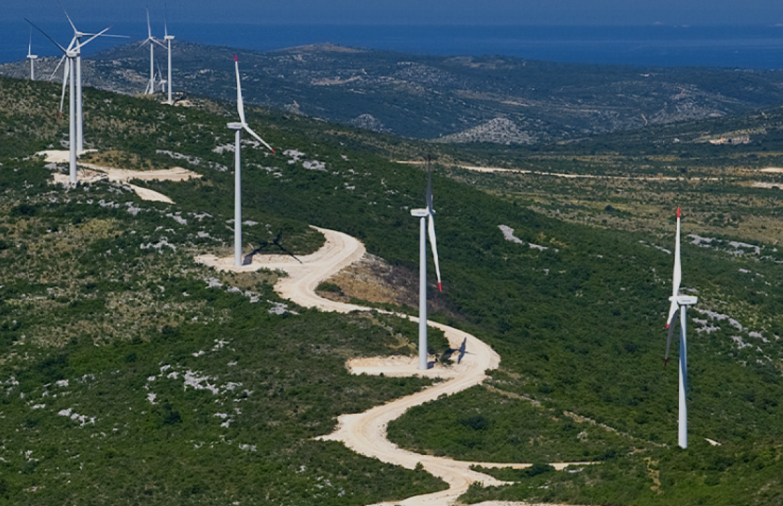 Sunce i vjetar polako jačaju poziciju u proizvodnji električne energije u Hrvatskoj