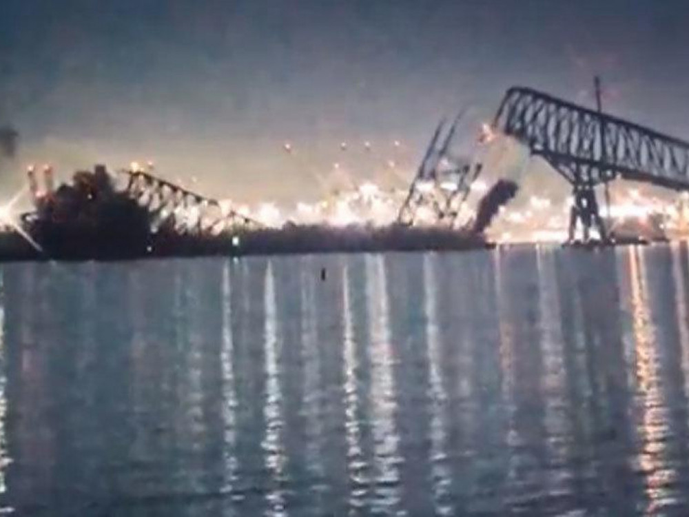 Kaos u Baltimoreu, srušio se veliki most – traje potraga za preživjelima