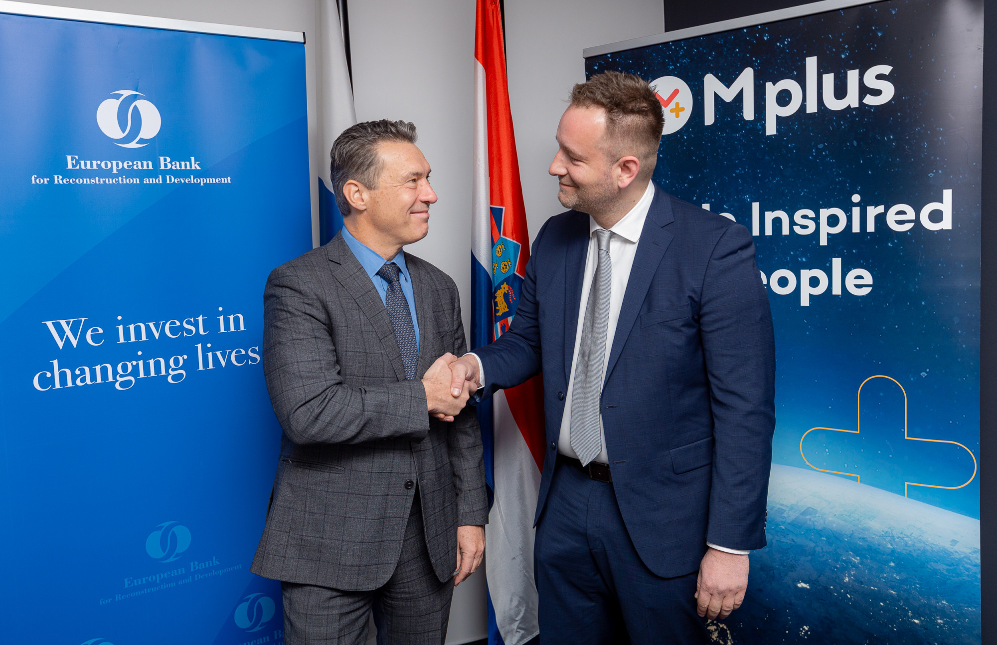 Zaključena 60 milijuna eura vrijedna investicija EBRD-a u društvo M Plus Croatia